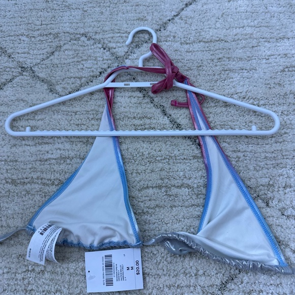 Forever 21 Pink and Blue Bikini Top - Picture 3 of 3
